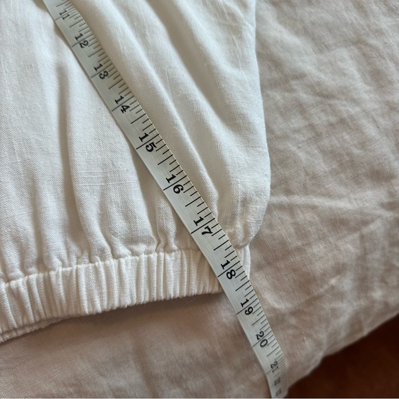 Lulu's Brings You Back Ivory Short-Sleeve Elastic-Hem Crop Top - Picture 14 of 16